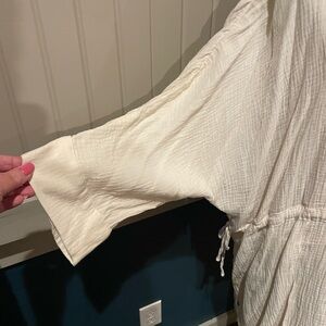 Soft Cream Cotton Top